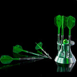 STAR WARS™ Luke Skywalker Lightsaber First Edition 95% SP Darts in the matching stand with black background STAR WARS™ Luke Skywalker Lightsaber First Edition 95% SP Darts in the matching stand with black background