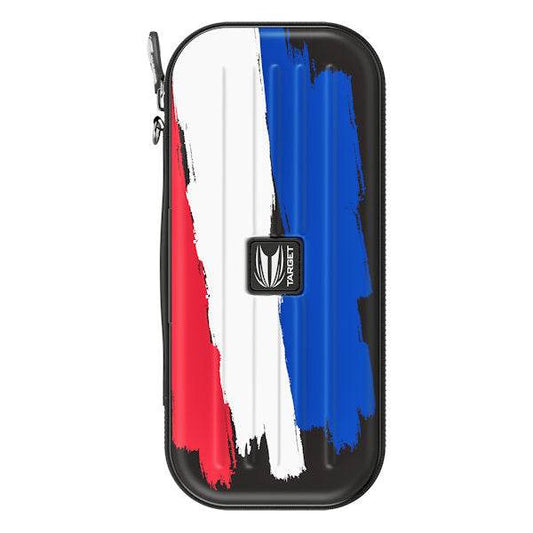 Takoma Netherlands Wallet black darts case with red white and blue flag design and EVA protection