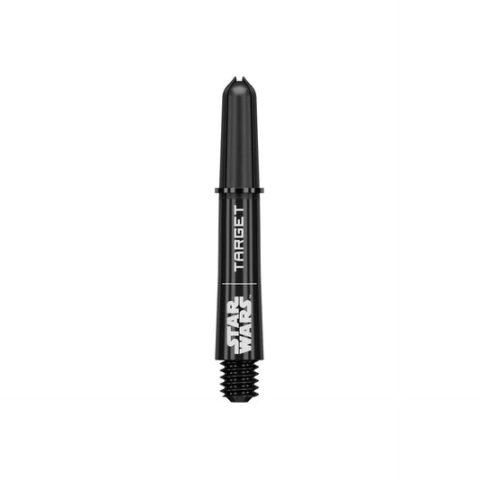 STAR WARS™ Pro Grip Black Shafts with logos, durable nylon, and Pro Grip ring for darts