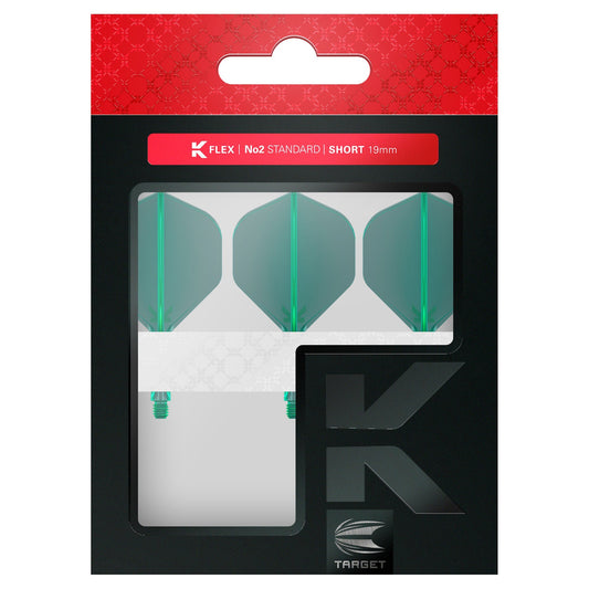 K-Flex Shape No.2 Flight & Shaft Green