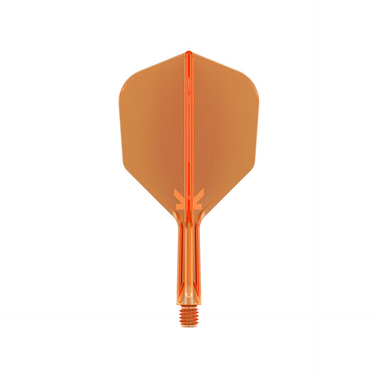 K-Flex Shape No.6 Flight & Shaft Orange short