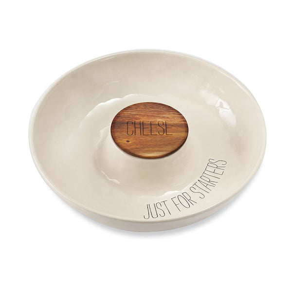 Mudpie 4184006 Cheese Chip & Dip Set Mudpie 4184006 Cheese Chip & Dip Set