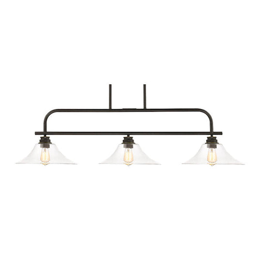 Annora Olde Bronze Clear 3 Shade Light