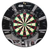Dartboard with Star Wars design featuring Target branding Dartboard with Star Wars design featuring Target branding
