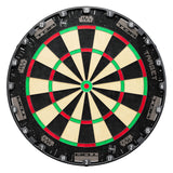 Dartboard with Star Wars branding on a white background Dartboard with Star Wars branding on a white background