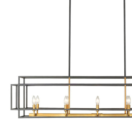 Titania Bronze & Old Brass Chandelier