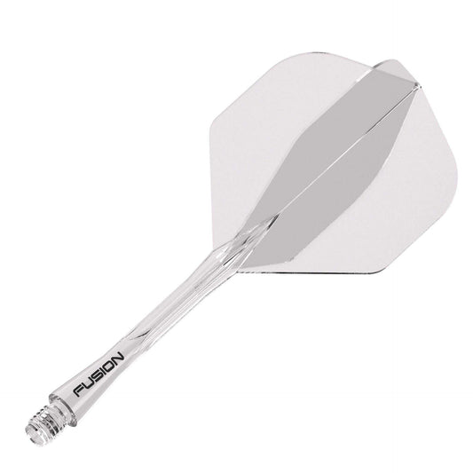 Fusion Flight integrated shaft and flight system with 90 degree wing design for sports performance