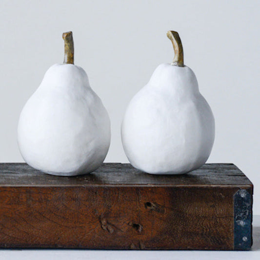 White Resin Pear