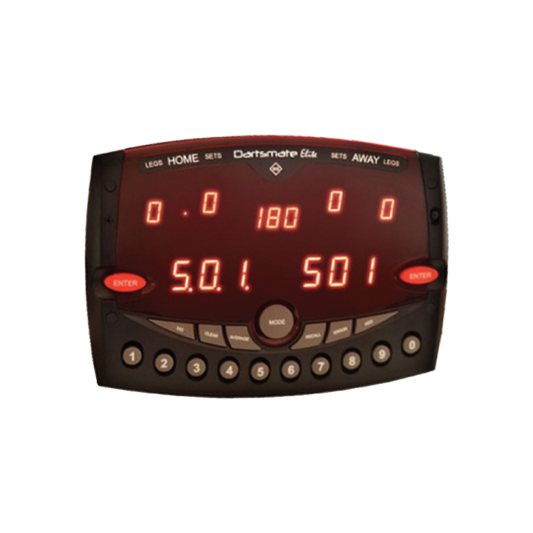 Dartsmate Elite electronic dart scorer with LED display and keypad for game tracking