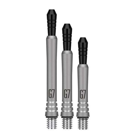 Power Titanium G7 Shaft set with titanium body and aluminum top for darts