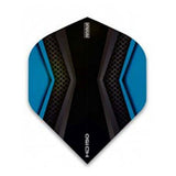 Pentathlon HD150 Flights black and blue dart flights made of 150 micron heavy duty material Pentathlon HD150 Flights black and blue dart flights made of 150 micron heavy duty material