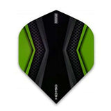 Pentathlon HD150 Flights heavy duty dart flights with black and green design, 150 micron material, pack of 3 Pentathlon HD150 Flights heavy duty dart flights with black and green design, 150 micron material, pack of 3