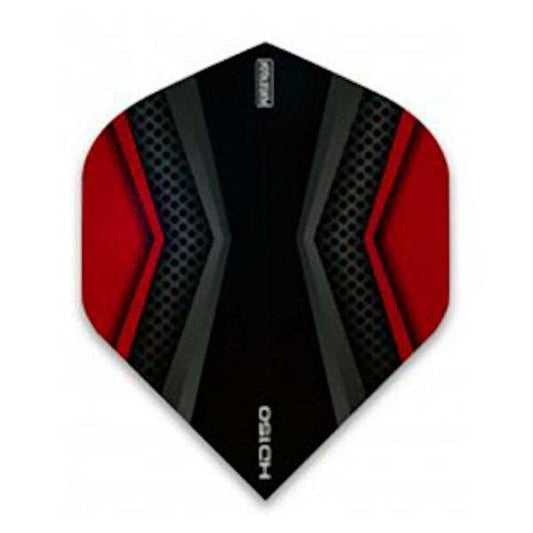 Pentathlon HD150 Flights black and red heavy duty dart flights pack of 3