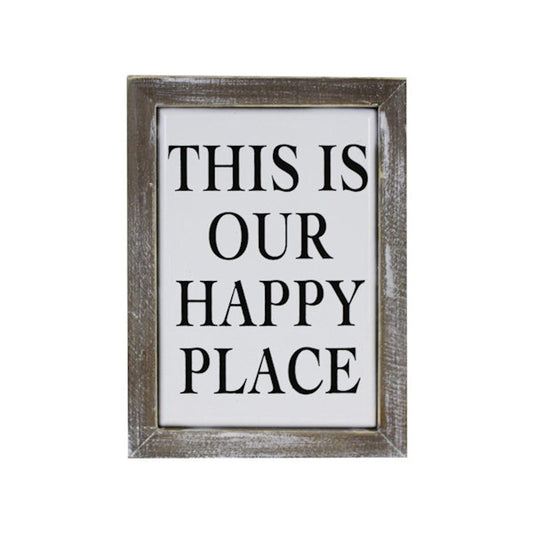 This is Our Happy Place Wall Box IND2112