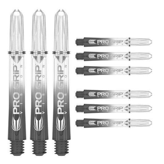 Pro Grip Vision Shafts (3 Pack) BLACK