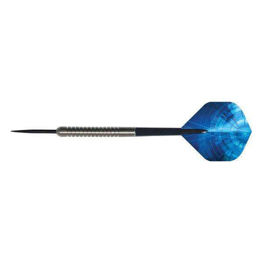 Sport 80 Tungsten Darts with 80% tungsten barrel and blue flights for accurate gameplay