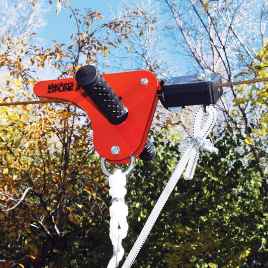 Slackers Zipline Bungeez Brake Kit close up of brake