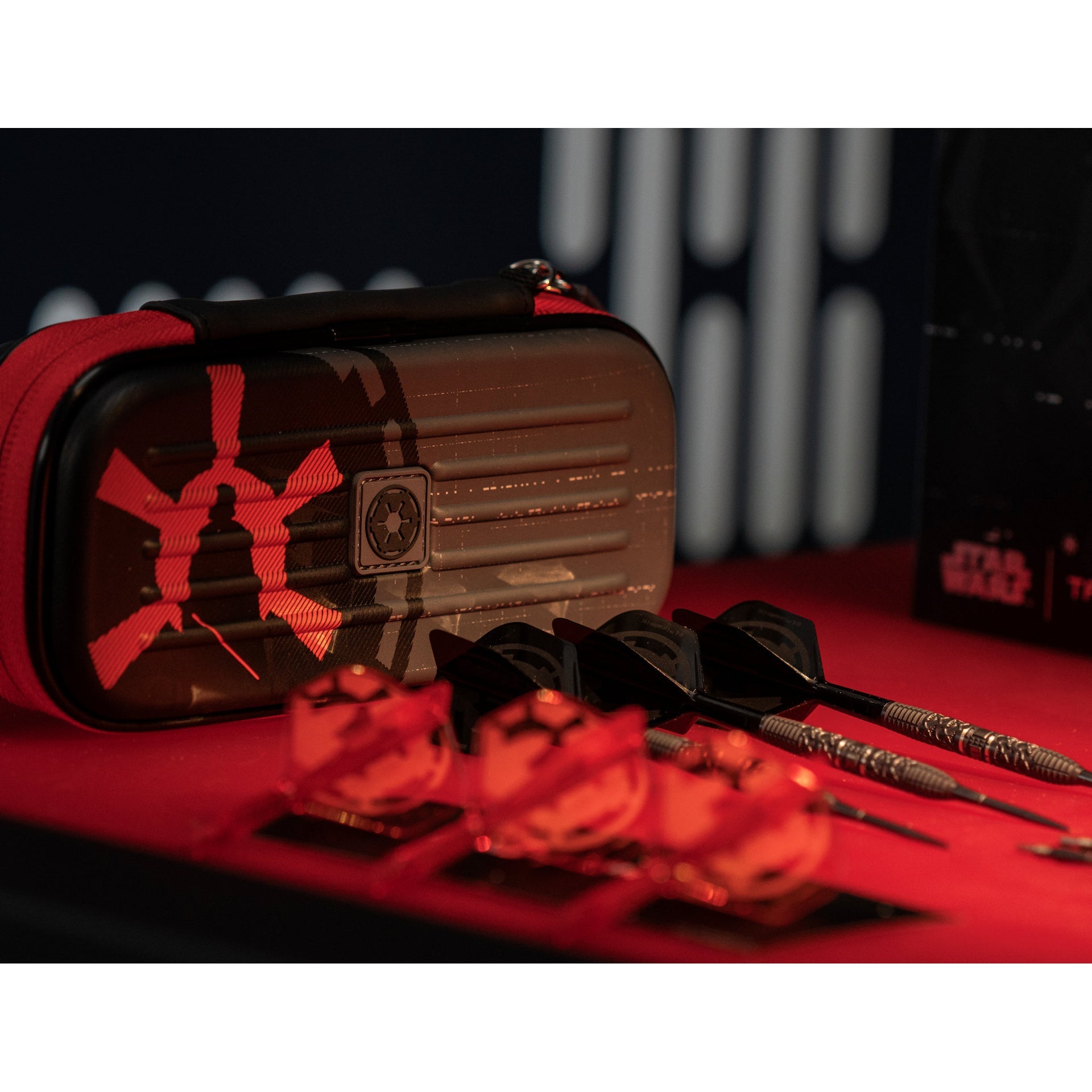 STAR WARS™ Darth Vader 95% SP Darts in room setting STAR WARS™ Darth Vader 95% SP Darts in room setting