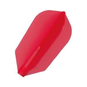 Red Fit Flight Super Slim dart flight with durable molded design for stability and reduced deflections