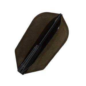 Fit Flight Air super slim black dart flight, 35% thinner and lightweight, durable and flexible design