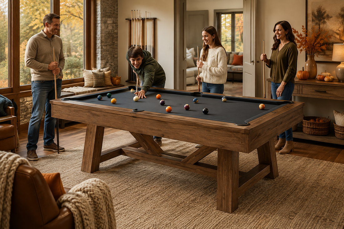 Get Ready for Fall: Build Your Dream Family Game Room