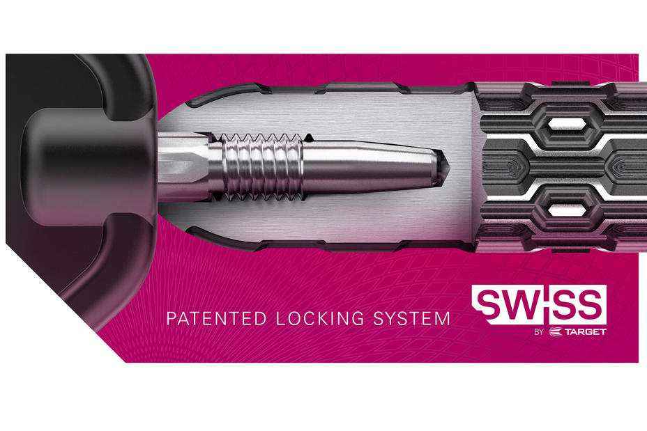 Patented Locking System in close up