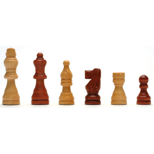 Chessmen - Classic Staunton 32 Pieces - Non-weighted