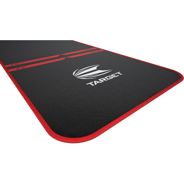 Target Light Weight Soft Dart Mat red close up