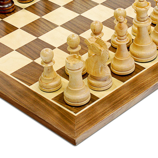 15" Staunton Wood Chess Set 