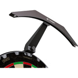Target Arc Dartboard Lighting System shown up close view attached to board