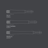Grip Style Aluminium Shafts lengths