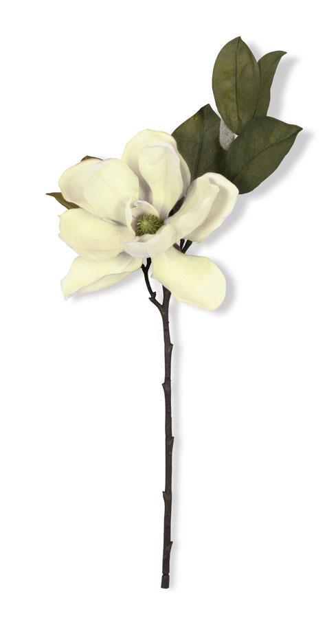 Cream & Green 23" Magnolia Spray cream 14121A-CRGR