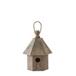 Hanging Wood Bird house 14515A small