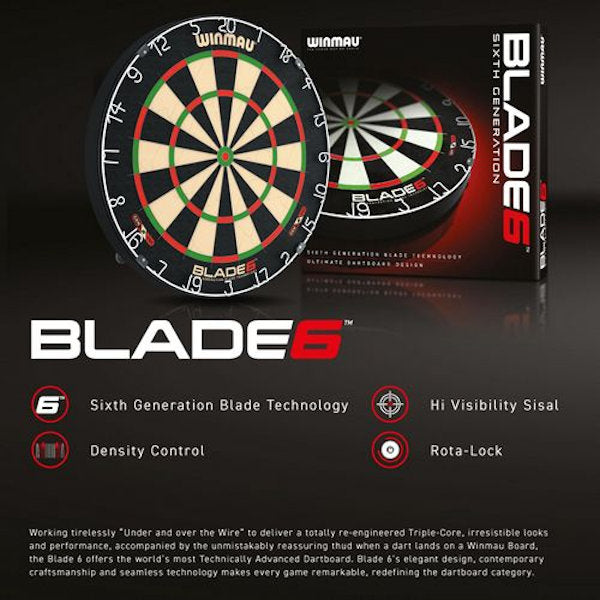 Winmau Blade 6 Dartboard box