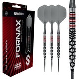 Winmau Formax darts with packaging and a single dart showing brand details.