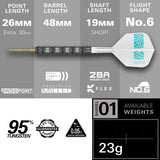 Rob Cross 95K Tungsten showing specs