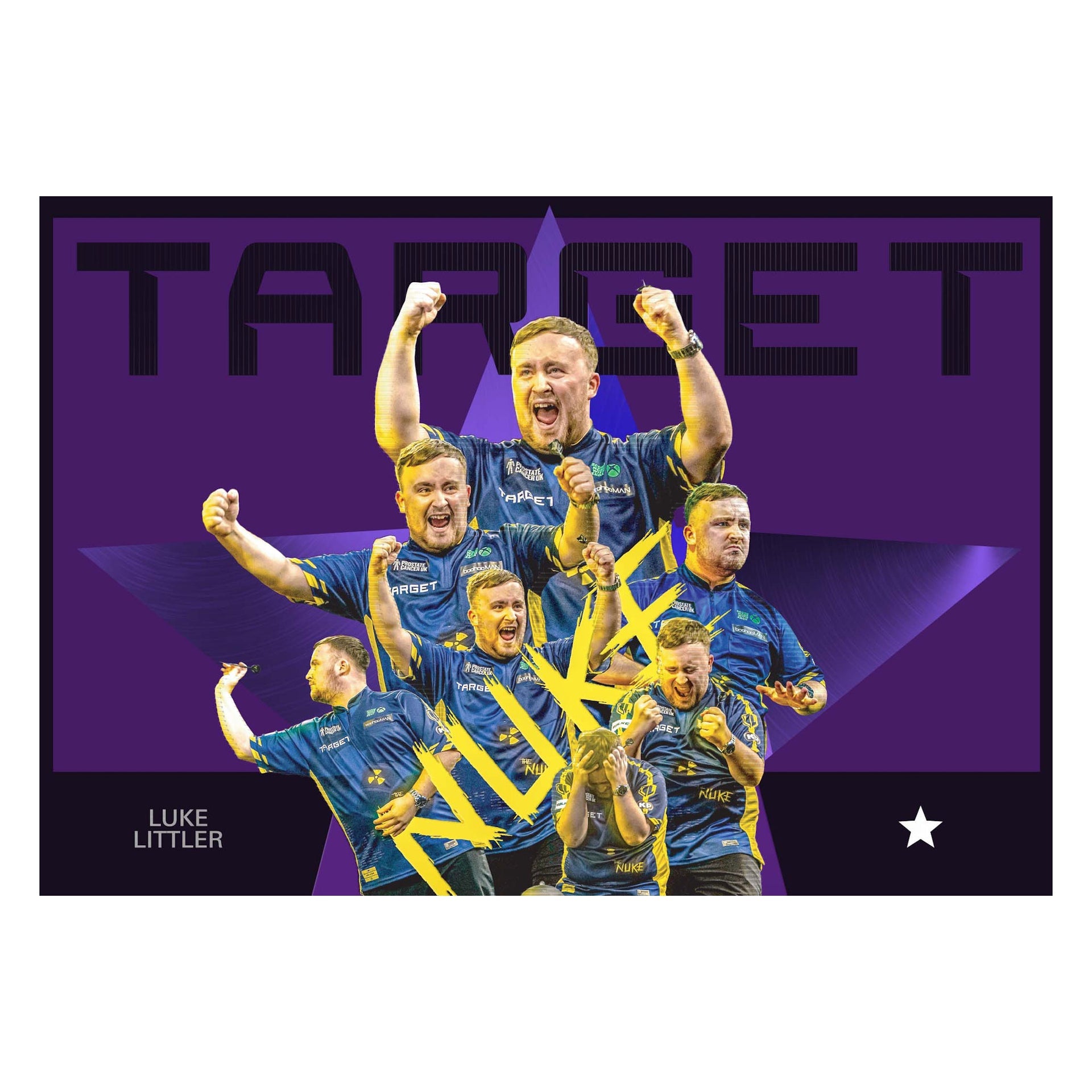 Luke Littler World Champion 90% Tungsten darts packaging box