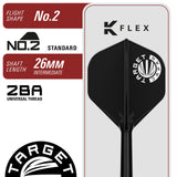 Paul Lim G10 SP 90% Tungsten darts specs of the No. 2 K-Flex