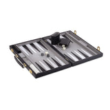 15" Backgammon Solid Black by WE