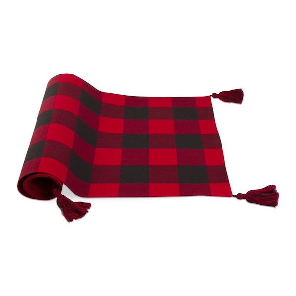 Buffalo check table runner