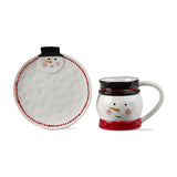 Holly Jolly Santa or Snowman Gift Set