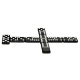 Walnut 7-Games-in-1 Combination Game Set dominoes.