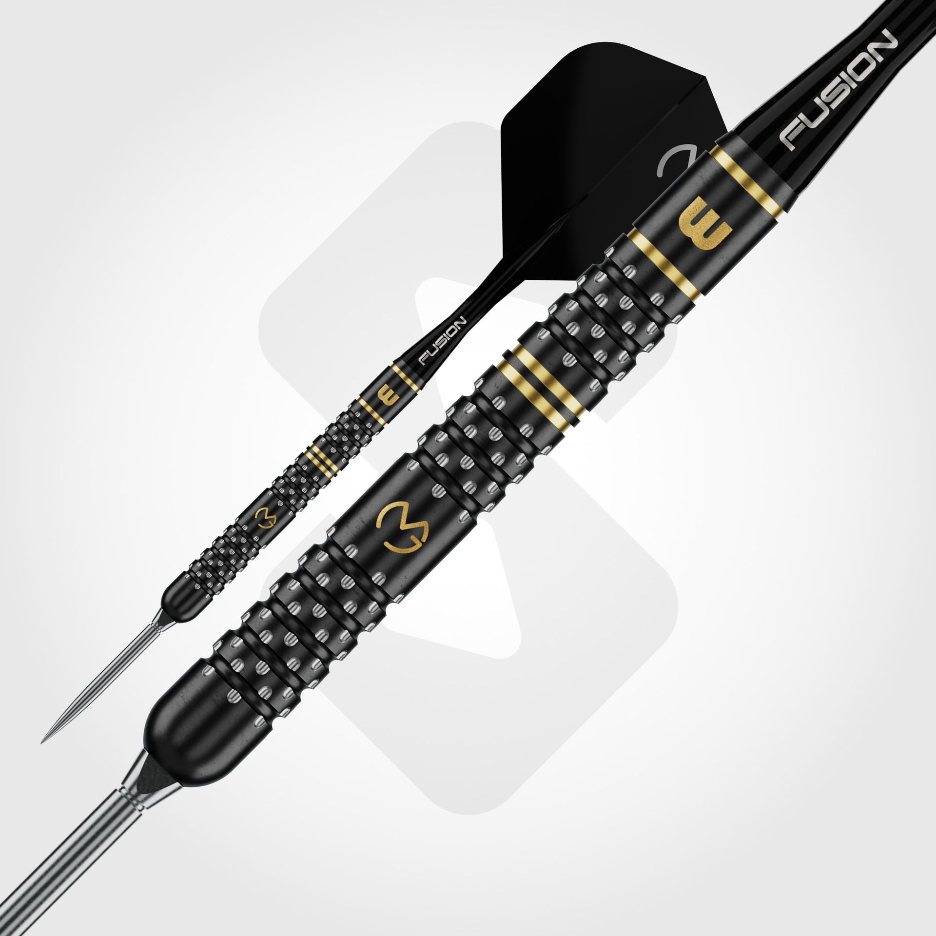 MVG W-Max 90% Tungsten Switch Darts close up of the barrel.