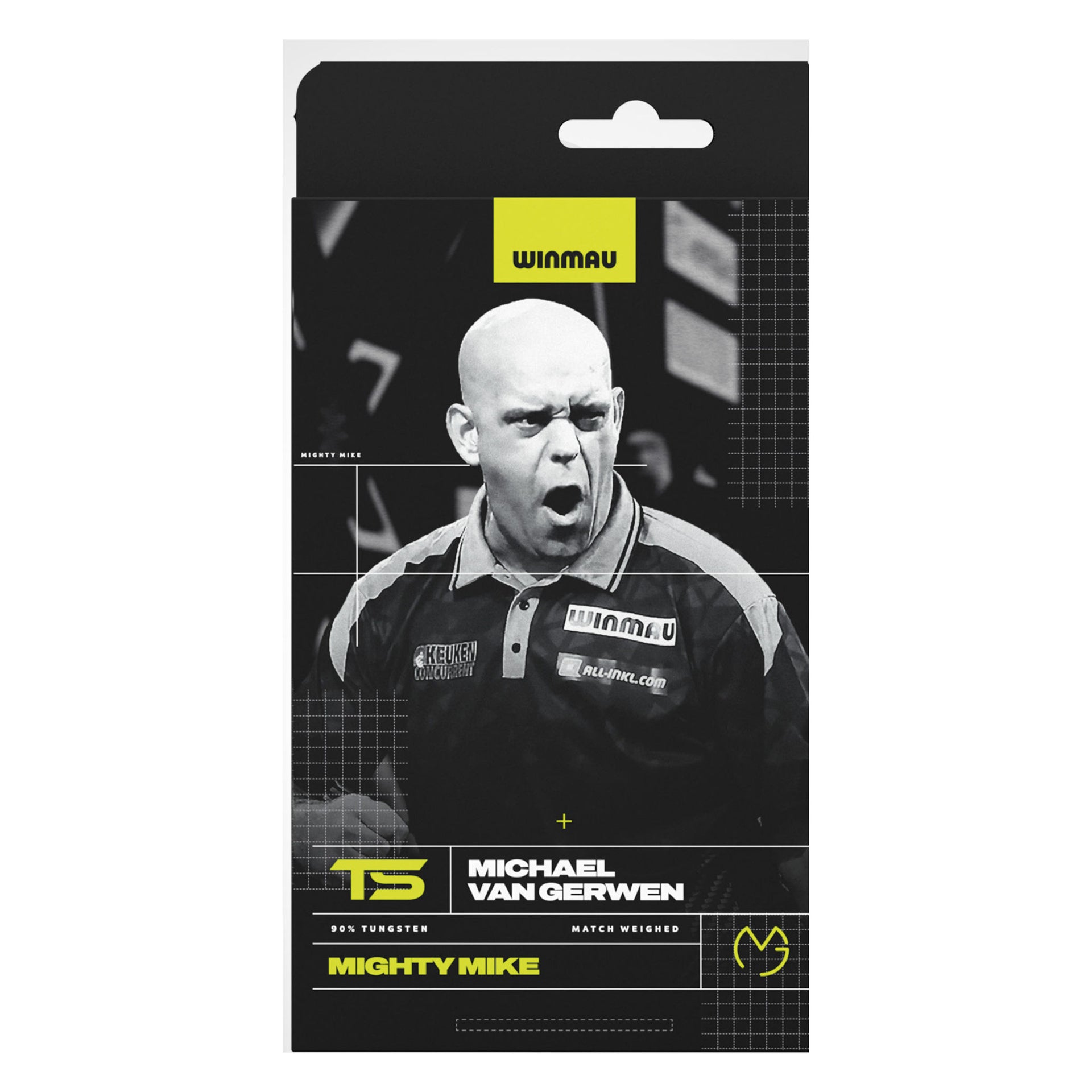 MVG TS 90% Tungsten Switch Darts packaging