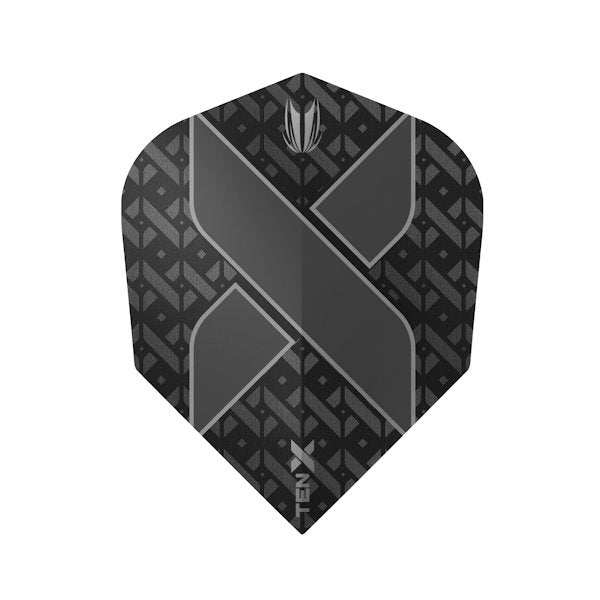 Target TEN-X Shard Vapor Ultra chrome flights black