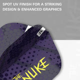Luke Littler No. 2 Pro Ultra Flights spot UV Finish for a striking design.