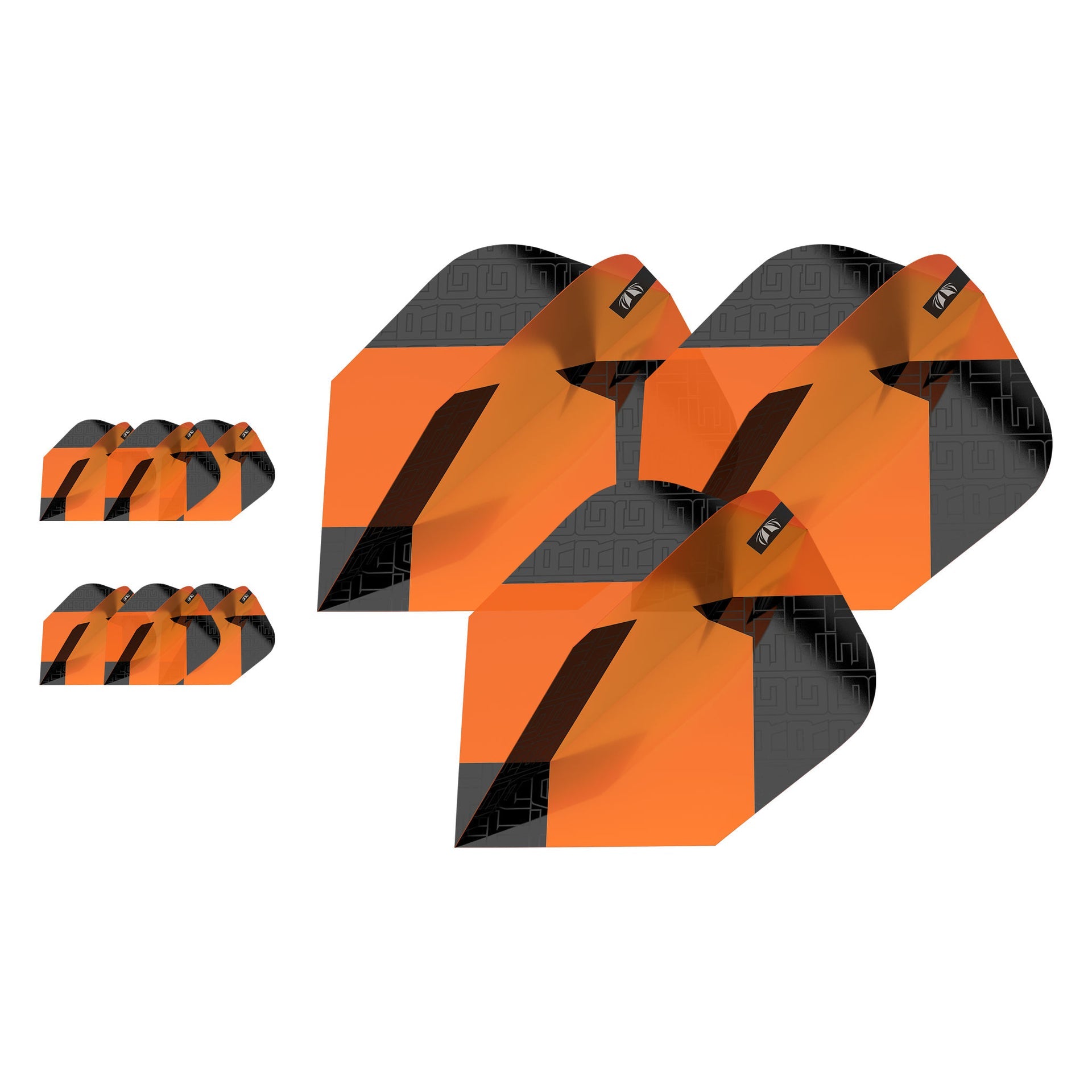 Target TAG No. 6 Flights (9) 337810 orange