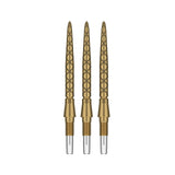 Swiss Storm Diamond Pro Points showing gold diamond-milled points