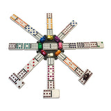 Mexican Train Double 12 w/Case - Dots shown in playing mode