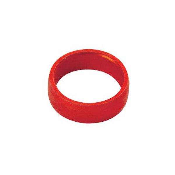 Red Target Slot Lock Ring for fixing dart flights on shafts